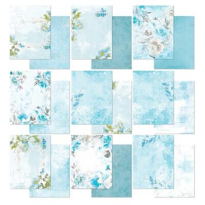 49 &amp; Market -Colour Swatch - Ocean  Collection - 6" x 8" Paper Pack - CSO41268 - 18 sheets