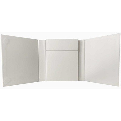 49 &amp; Market - Foundations Essential Binder - Memory Keeper - Trifold Album - White - FA35410
