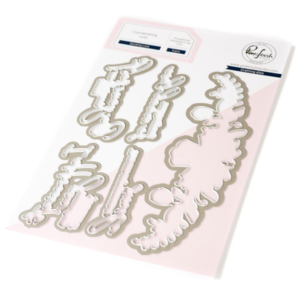 PinkFresh Studio - Sending Love - Die Set - 226324 - 5 pcs