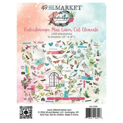 49 &amp; Market - Kaleidoscope Collection - Laser Cut Outs - Mini Elements - KAL27228