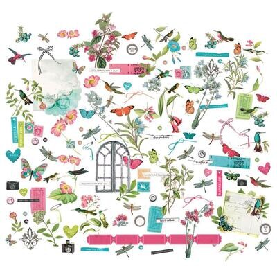 49 &amp; Market - Kaleidoscope Collection - Laser Cut Outs - Mini Elements - KAL27228