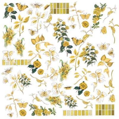 49 &amp; Market - Colour Swatch Collection - Ochre - Acetate Assortment - OCS26863