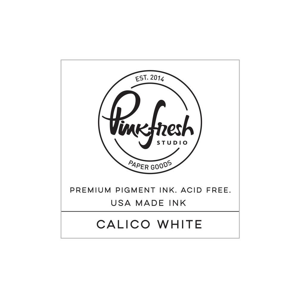 PinkFresh Studio - Dye Ink Cube - Calico White - PFHIC014 