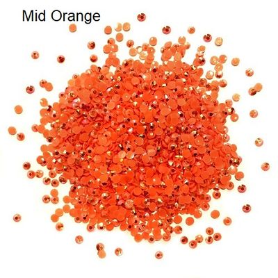 Buttons Galore &amp; More - Jewelz - Orange - JZ121 - 8 grams