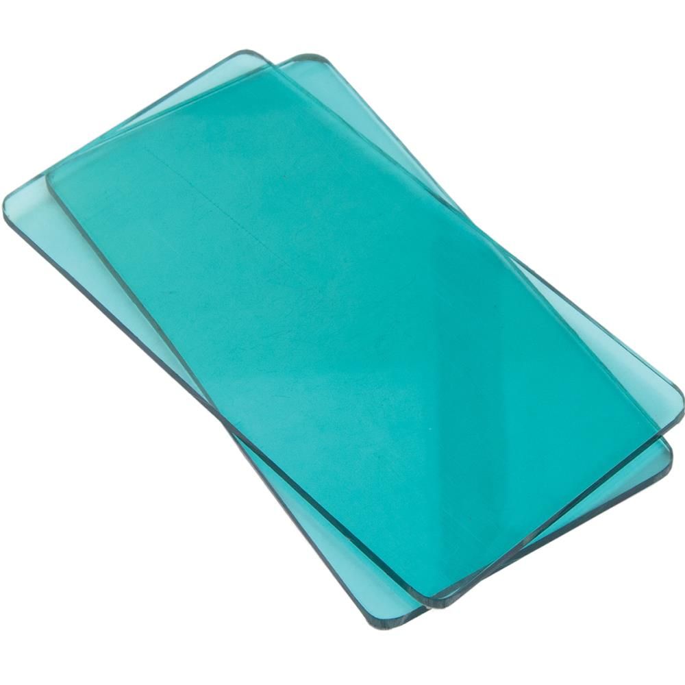 Sizzix &amp; Tim Holtz - Sidekick - Replacements Plates - Aqua - 661769 - 2 pcs