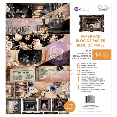 Prima Marketing - The 3 Girls Tale - Bewitched Collection - Envelope Pack - 677817 - 28 pcs