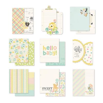 Simple Stories - Say Cheese Classic Pooh Baby Collection - Binder Inserts - 6" x 8" - 25834 - 8 pages &amp; 1 Pocket