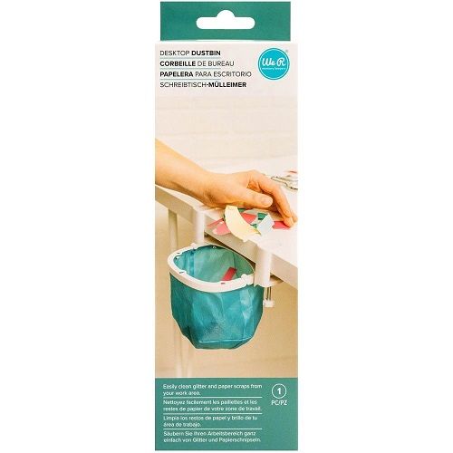 We R Makers - Desktop Dustbin - Teal - 6610311