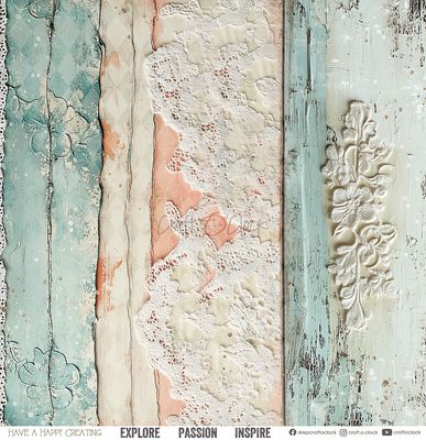 Craft O Clock - Sprites of Harmony - 12 x 12 Paper Pack - 6 Sheets - CC-C78-SH-00