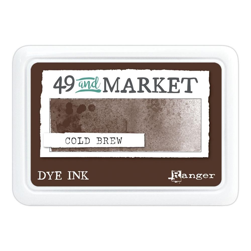 49 &amp; Market / Ranger - Dye Ink Pads - Cold Brew - FMP92834