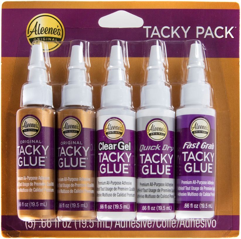 Aleene's - Try Me Size Tacky Pack - .66fl oz - 25115 - 5 pack
