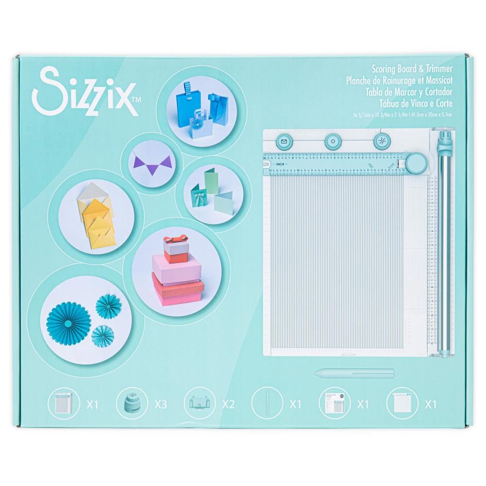 Sizzix - Scoring Board &amp; Paper Trimmer - 665797