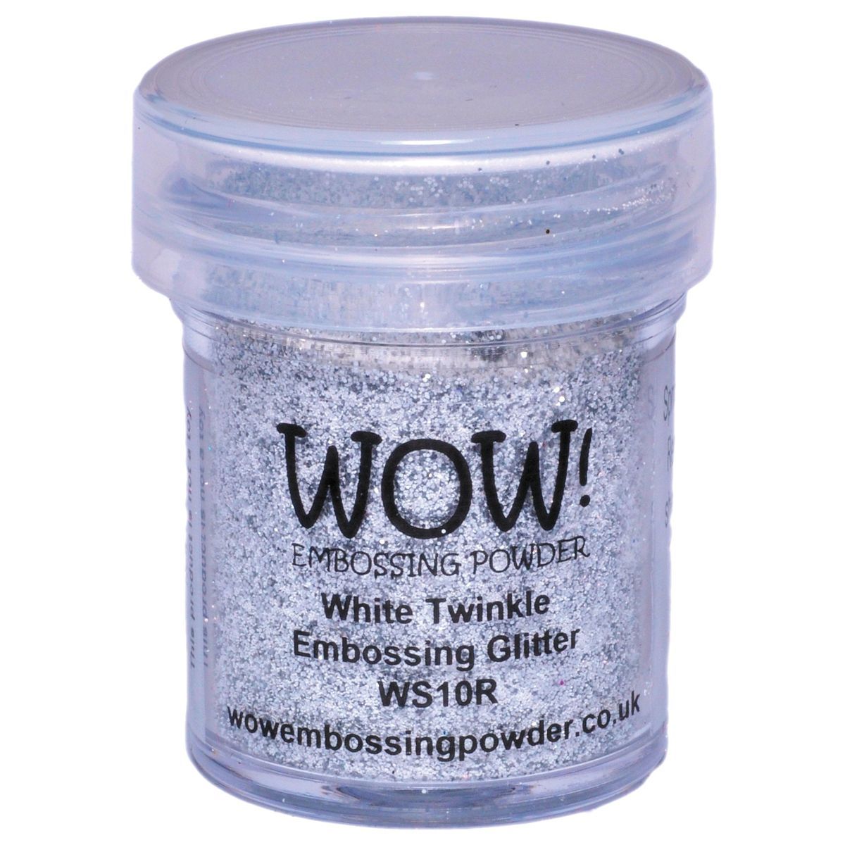 Wow Embossing Powders - Glitter - White Twinkling - WS10R