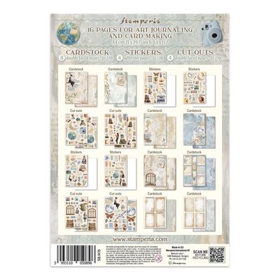 Stamperia - Secret Diary Collection - Junk Journal - SBJK15 - 16 pages