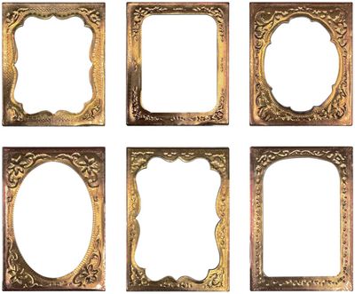 Tim Holtz - idea-ology - Curio Frames - TH94136 - 6 pcs
