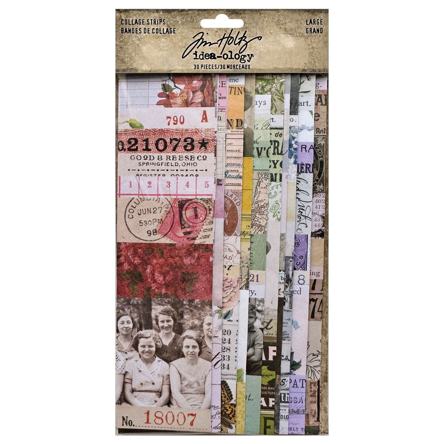 Tim Holtz - idea-ology - Collage Strips - TH94367 - 30pcs