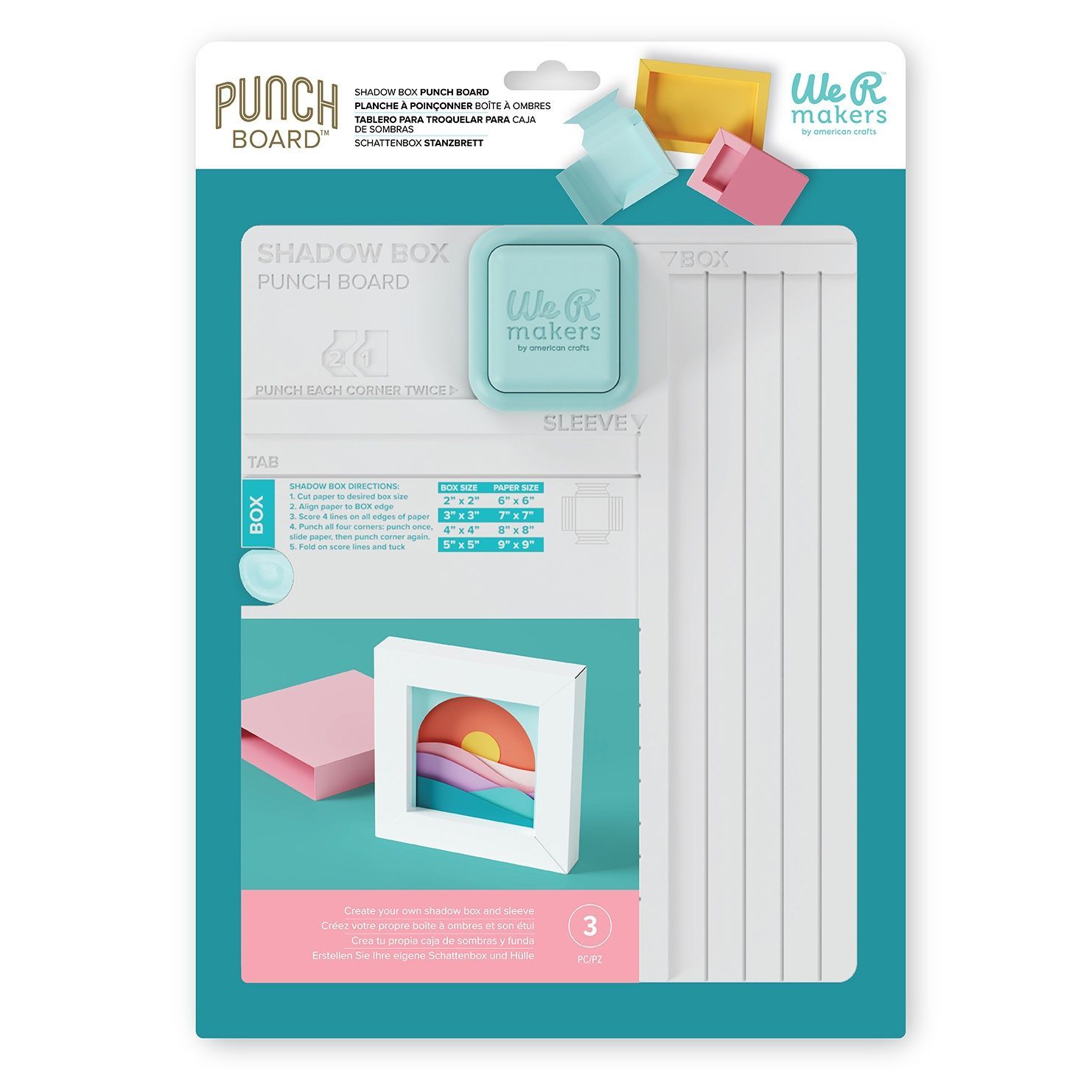 We R Makers - Shadow Box Board - 60001201