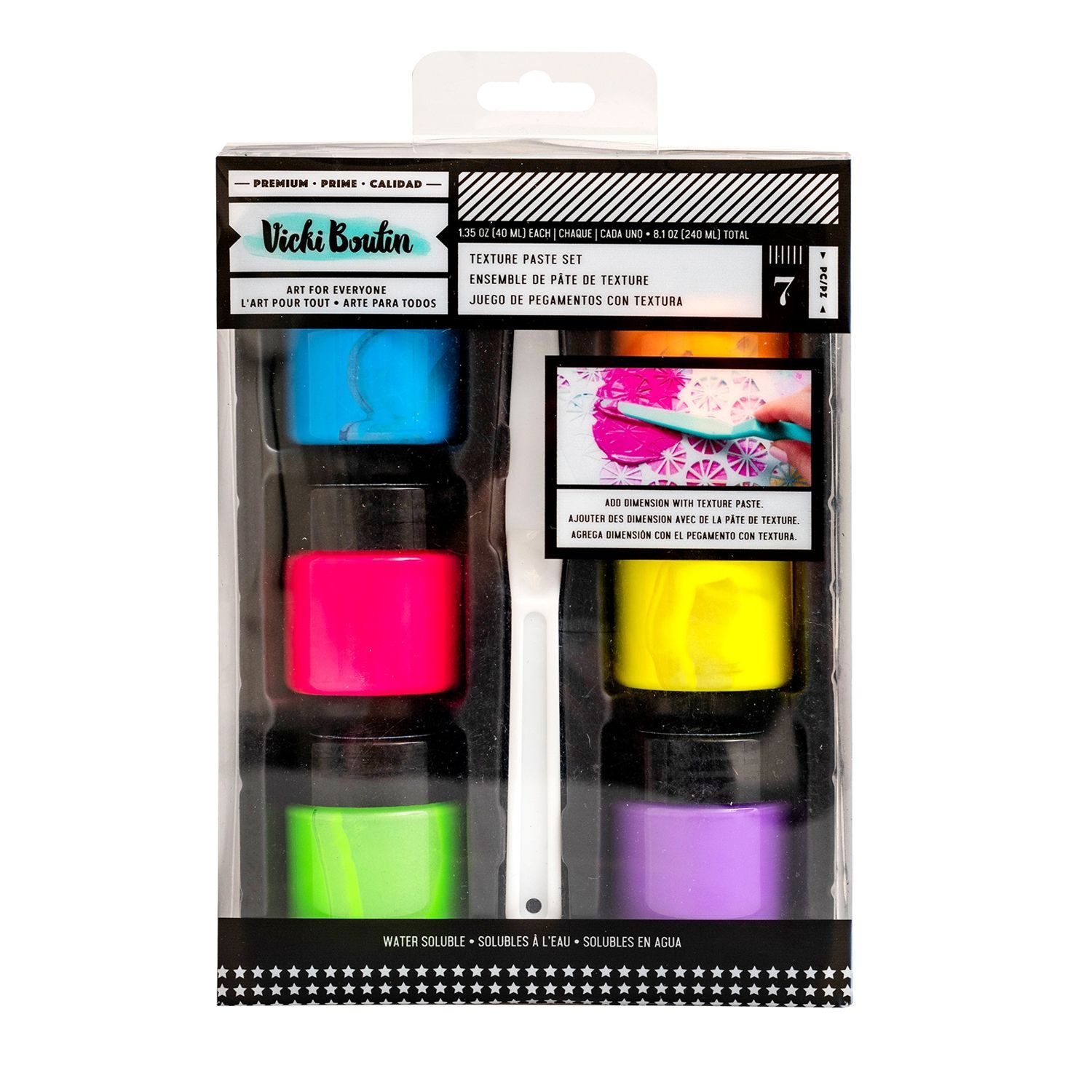 Vicki Boutin - Paste - Neon - 6 Pack - 34007151