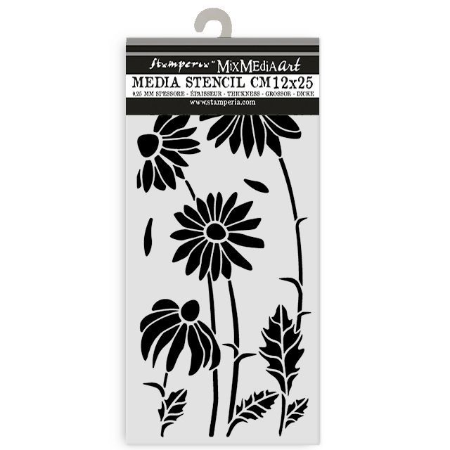 Stamperia - Daisy Art Collection - Stencil - KSTDL146