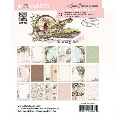 49 &amp; Market - Looking Glass Collection - 6" x 8" - Paper Pad - JLG34844 - 27 Sheets