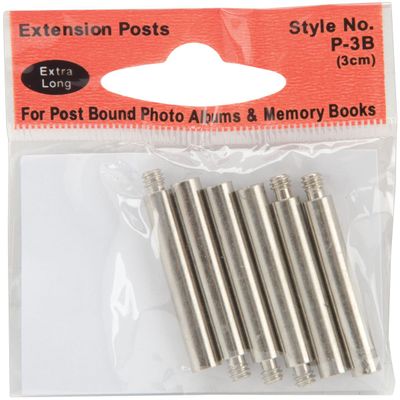 Pioneer - Photo Album - Extension Posts - Assorted Pack - 1 3/16 (3cm)  - P-3B - 6pcs