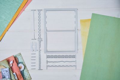 49 &amp; Market - Sizzix - Thinlets - Snap  &amp; Swap - Journal Set - 667062 - 16pcs