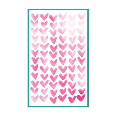 Sizzix &amp; Vicki Boutin - Stencil Set - Buildables - Background No 1 - A6 - 667070 - 4 Stencils - 8 1/8" x 5" (20cm x 12cm)