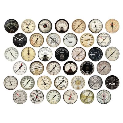 Tim  Holtz - idea-ology - Gauge Dials - TH94225 - 39 pcs
