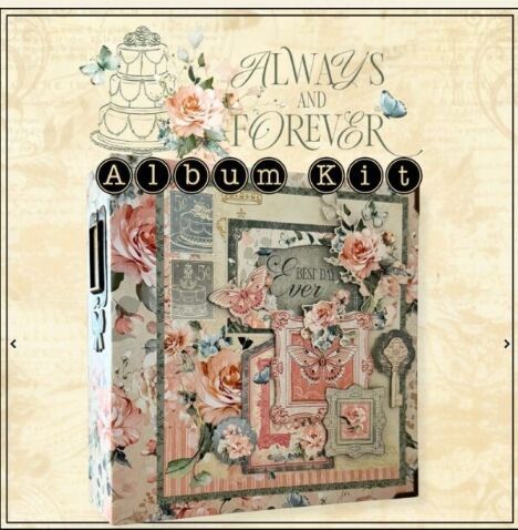 Graphic 45 - Always &amp; Forever Collection - Mini Album Class Kit