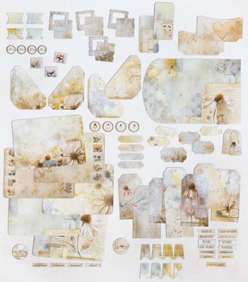 49 &amp; Market - Faded Memory Lane - Junk Journal Set -