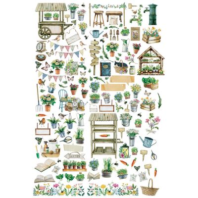 49 & Market - From The Garden Collection - Laser Cut Outs - Elements - FTG35445 - 144 pcs