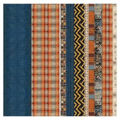 49 &amp; Market - Rust &amp; Revs 2.0 Collection - Washi Sheets -RR231560 - 2sheets
