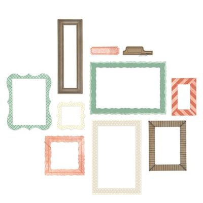 49 &amp; Market &amp; Sizzix - Framelits Die - Build A Frame - 667056 - 15 pcs
