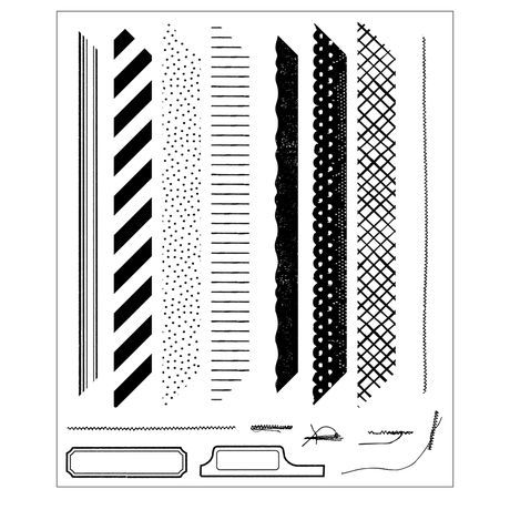 49 & Market & Sizzix - Framelits Die - Build A Frame - 667056 - 15 pcs