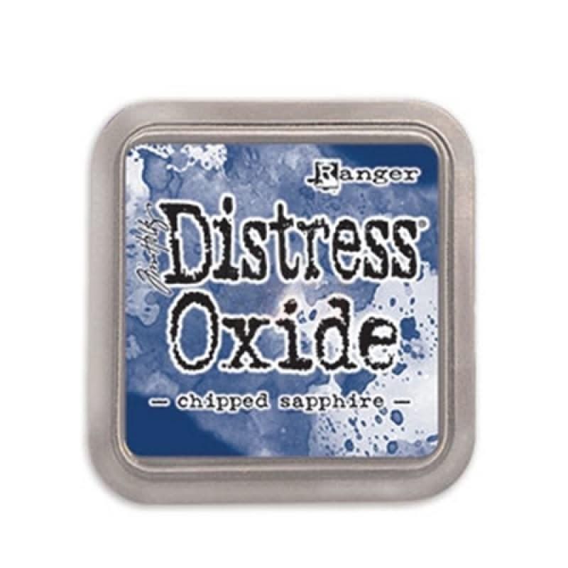 Tim Holtz - Ranger - Distress Oxide - Blue Colour Group - Chipped Sapphire - TDO55884