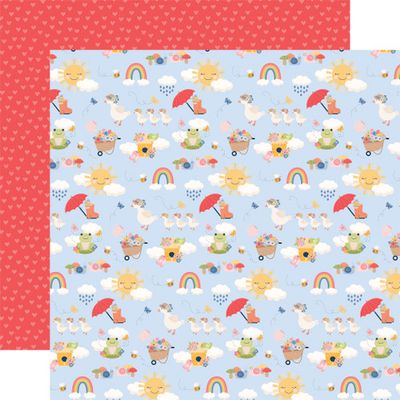 Echo Park Paper Co - Blossom &amp; Bees Collection - BLB413016 - 12 sheets inc stickers