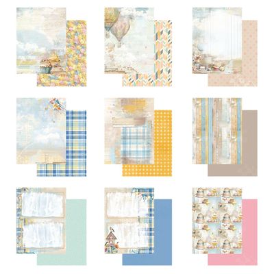 49 &amp; Market - Glimmer &amp; Glee Collection - By Denis Bruton - 6" x 8" - Paper Pack - DGG35988 - 27 sheets