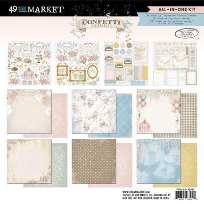 49 &amp; Market - All In One Kits - Confetti Moments - AIO35049
