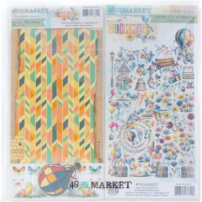 49 &amp; Market - Glimmer &amp; Glee Collection - Bundle with Patch - DGG35957