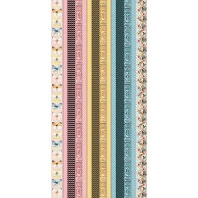 49 &amp; Market - Glimmer &amp; Glee Collection - By Denis Bruton - Cello Stickers (PET Tape)  - 6" x 12" - DGG36145 - 2 Sheets