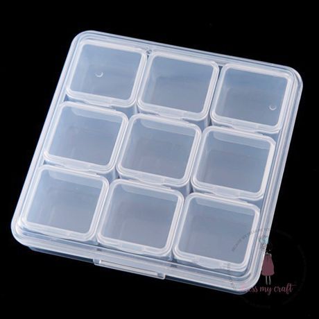 Dress My Craft - Storage Boxes - 9 in 1  - DMCA9080 - 10pcs