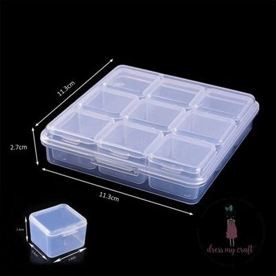 Dress My Craft - Storage Boxes - 9 in 1 - DMCA9080 - 10pcs