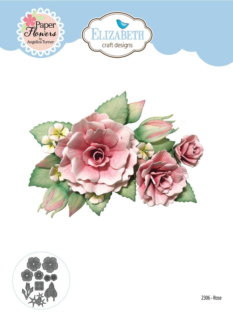 Elizabeth Craft Design - Die Set - Rose - 2306 - 10 pcs