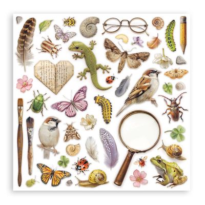 Stamperia - All Around 2026 Collection - 12 x 12 Paper Pack - SBBL187 - 10 Sheets