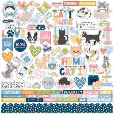 Echo Park Paper Co - Cat Lover Collection - 12 x 12 Paper Pack - CL506016