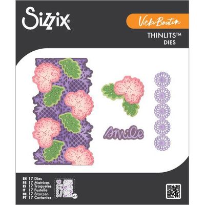Sizzix &amp; Vicki Boutin - Thinlets - Die Set - Lovely Lace - 667165 - 11 pcs