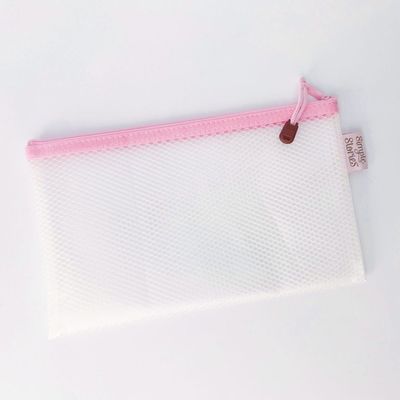Simple Stories - Storage - Craft Storage Bags - Zippered - Small - Pink - 10" x 6" - 25689