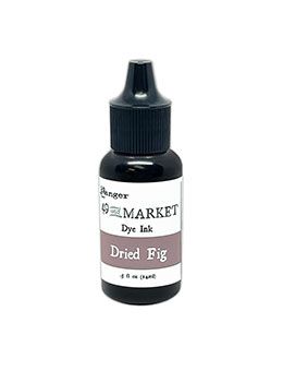 49 &amp; Market - Ranger - Dye Ink - Re Inkers - Dried Fig - FMI95361- 0.5 Fl oz (15ml)
