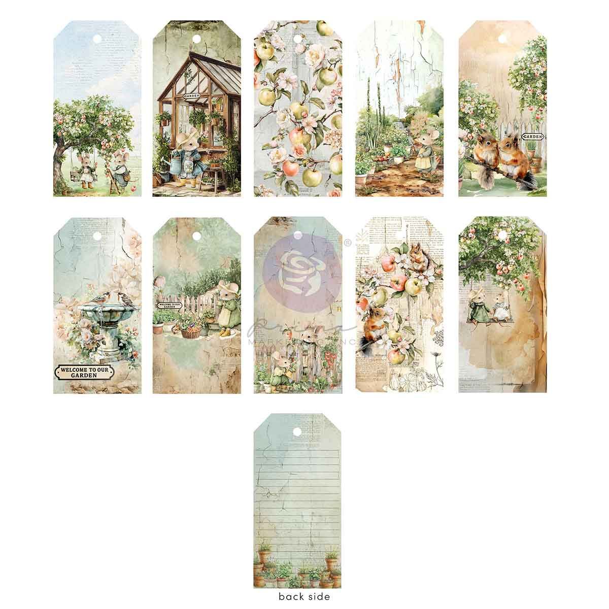 Prima Marketing - Homegrown Collection - Tag Pad - 684211 -m 40 pcs