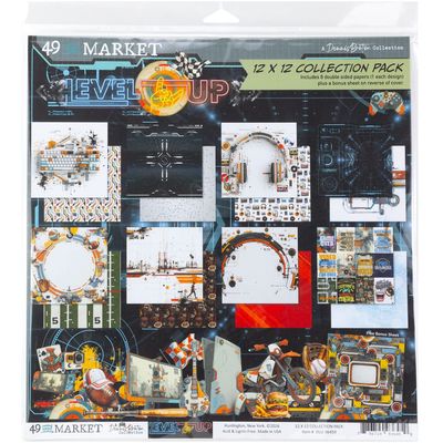 49 & Market - Level Up Collection - By Denis Bruton - 12" x 12" Paper Pack - DLU36459